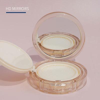 15g Tragbare Transparente Leere Air Cushion Puderquaste Box Kosmetisches Make-up Etui Behälter Mit Spiegel Für BB Cream Foundation