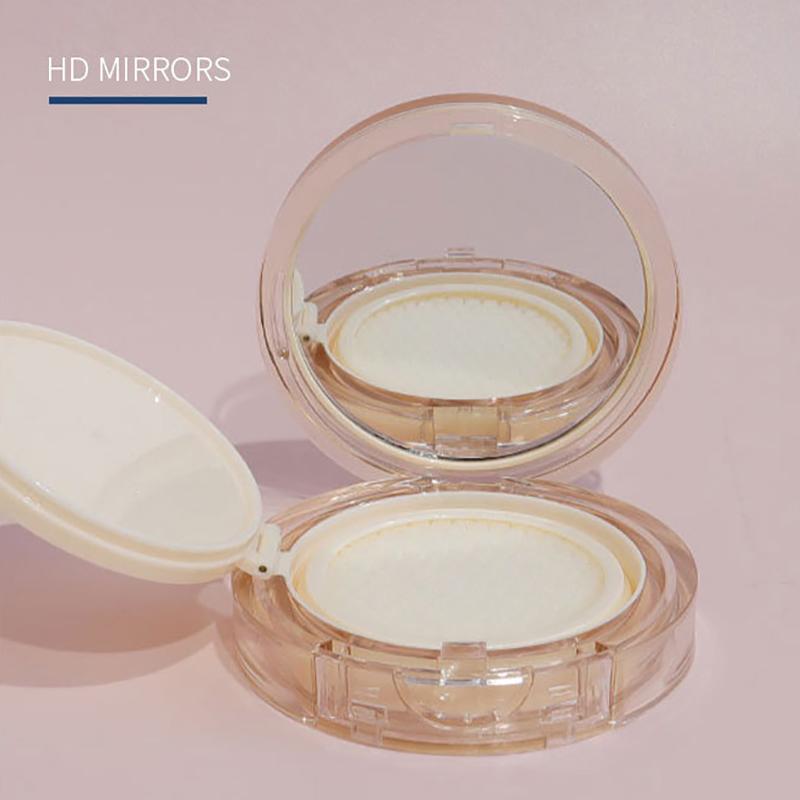 15g Portable Transparent Empty Air Cushion Puff Box Cosmetic Makeup Case Container With Powder Mirror For BB Cream Foundation
