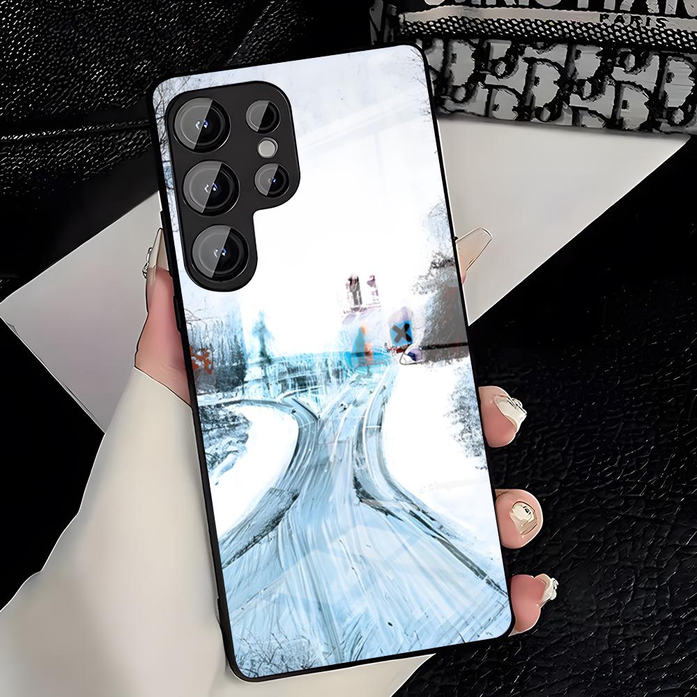 Rock Band Radiohead Music Phone Case For Samsung A25 A13 A33 5G A54 A36 A35 A56 A52 A14 Shockproof Glass Cover