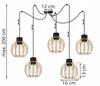 MODERN WOODEN LED CEILING HANGING LAMP