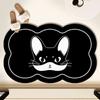 Small Fresh Black Technology Soft Diatom Mud Absorbent Mat Bathroom Non-slip Mat Bathroom Door Quick Dry Mat Bathroom