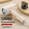 800W Electric Hair Dryer: Powerful Wind, Blue Light, Ideal for Dorms
