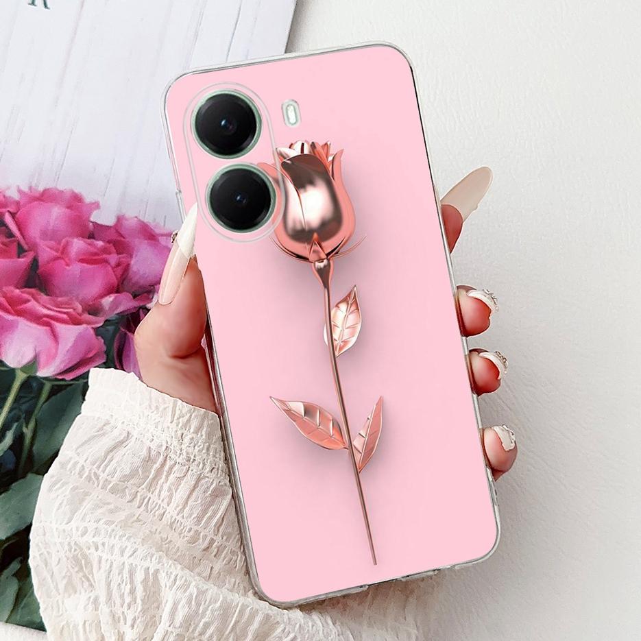 Für Xiaomi Poco X7 Pro 5G Hülle Luxus Mode Bemalte Abdeckung Weiche Silikon Handyhülle Für Xiaomi Poco X7 PocoX7 Pro Fundas Stoßfänger