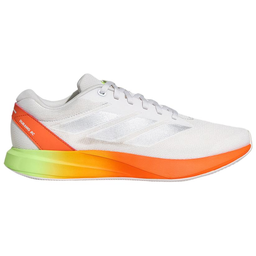 adidas Duramo RC Cushioning Low Top Running Shoes Unisex White Orange KH7330