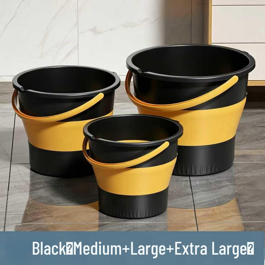 Portable Outdoor Folding Wash Bucket - Ideal for Fishing, Car, Travel, & Household Use