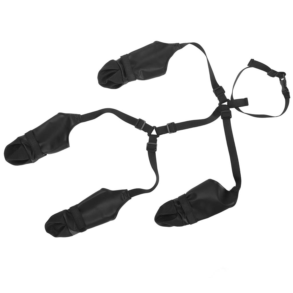 Hundestøvler Leggings Komfortable Justerbare Vanntette Hundesko Hundestøvler med Leggings for Vinter