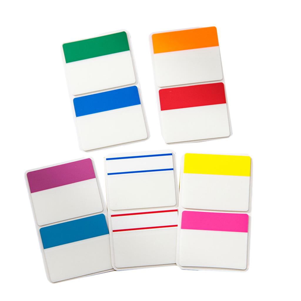 250Pcs Index Stickers Tabs Sticky Index Labels Page Flag Writable Index Flags Page Marker for Books Calendar Notebook