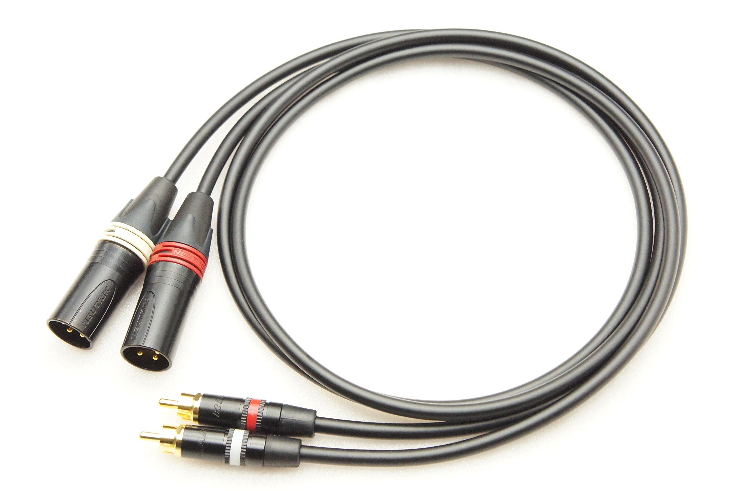 

CANARE XLR to RCA conversion cable L-4E6S (male) (2-pair) (1m)