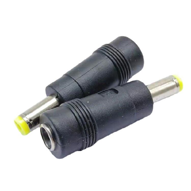 Portable Laptops Charging Adapter DC5.5x2.1mm To DC5.5x1.7mm Charging Converter Head Power Conversion Adapter Black