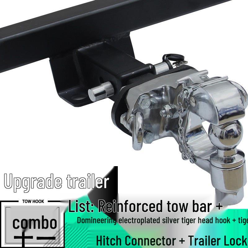 Leapmotor C11 Tow Bar: Modified Tow Hook for Off-Road, RV, and American Square Mount Trailers