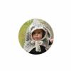 Cartoon Rabbit Cape Hat Winter Hand-woven Wool Hat Autumn and Winter New Children's Hat Versatile Scarf Set