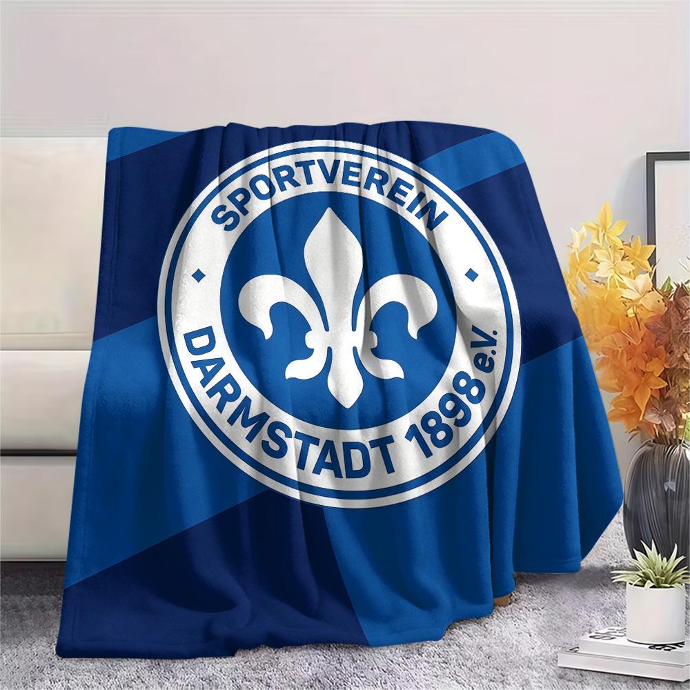SV Darmstadt 98 Flannel Blanket, High Quality Comfortable for All Seasons, Home Decor, Warmth and Comfort