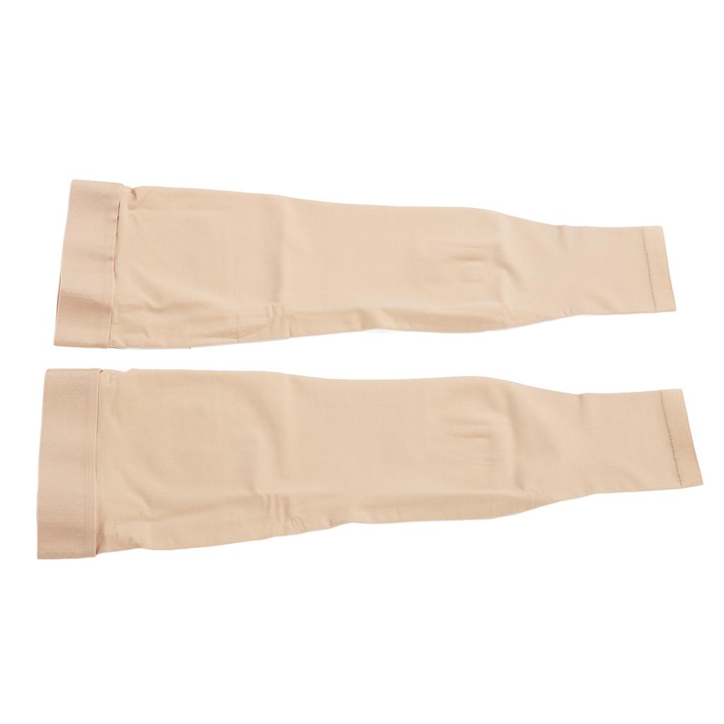 Manșoane de compresie pentru picior complet 23 până la 32 mmHg Protejează piciorul Manșon lung până la genunchi pentru coapsă, genunchi, gambă