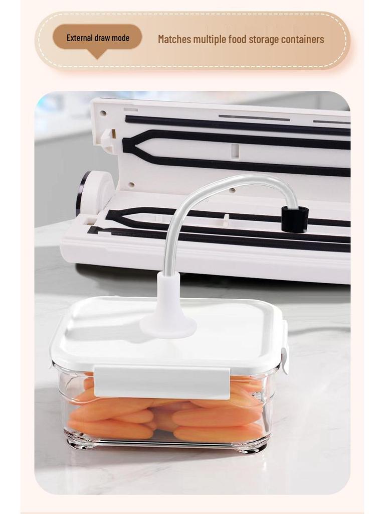 Automatic Vacuum Sealer - Portable Freshness Lock for Home