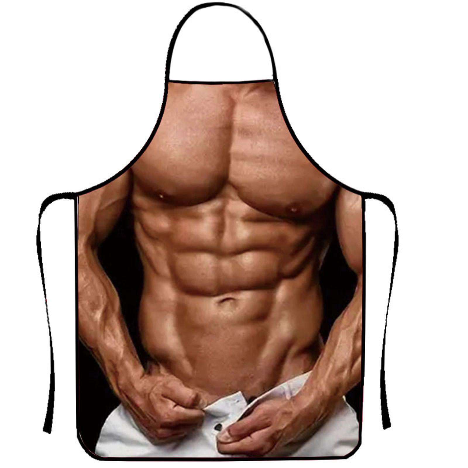 

Повседневные фартуки Креативные фартуки для барбекю Оригинальные фартуки с принтом One Size