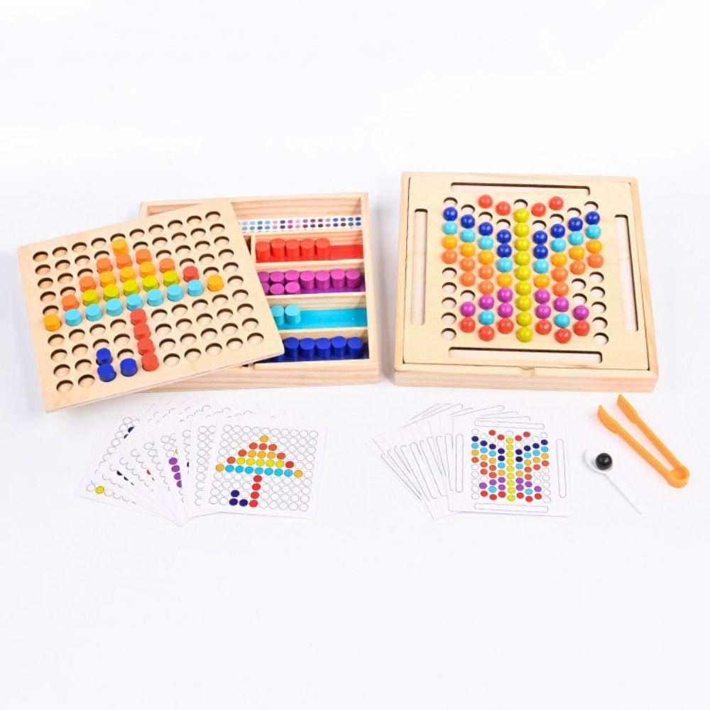 Puzzle Bead Color Matching Game Rolling Bead Color Sorting Game Birthday Gifts