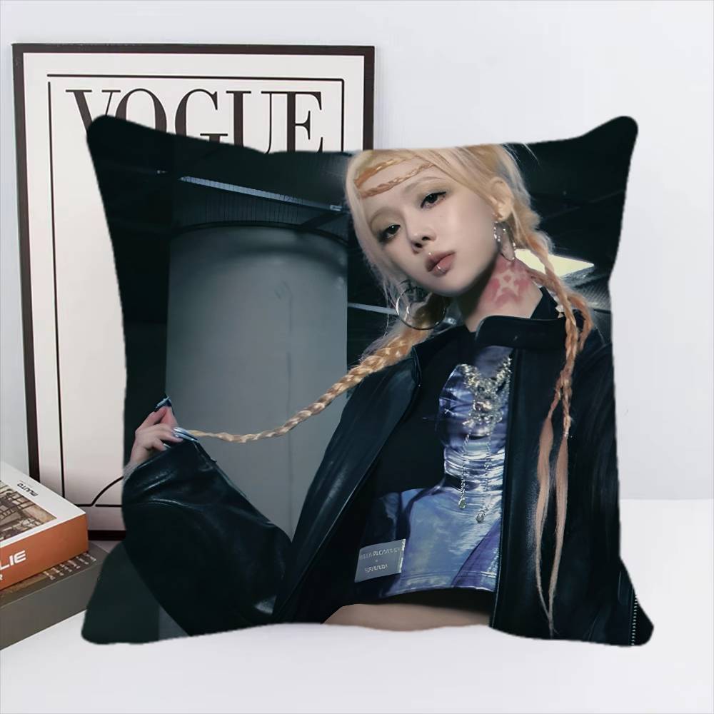 Winter Kpop Pillow Case Square Pillow Bedroom Sofa Leisure Comfort Cushion Car Living Room Home Decoration