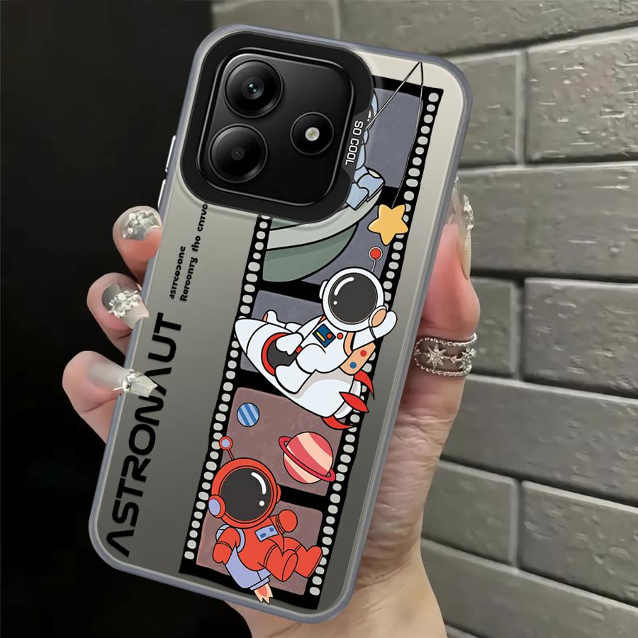 Anime Astronaut Case for Xiaomi Redmi A5 12C A1 A2 Plus 13C Note 9 10 10C 14C 9C 9T K60 Back Phone Cover