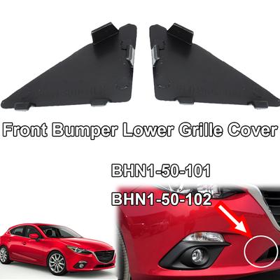Auto Front Stoßstange Dreieck Trim Abdeckung Kappe Für Mazda 3 Axela 2014 2016 BHN1-50-101 BHN1-50-102 Ersatz Rechts Links Unteren grille