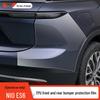 NIO ES6 Vorgeschnittene Unsichtbare TPU Autofolie: Kratzfeste Schutzfolie für Stoßfänger vorne und hinten