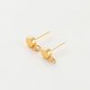 10Pcs 14K/18K Gold Color Plated Brass Ear Stud with Hoops Earring Hooks for Jewelry Making DIY Earrings Accessories Supplies