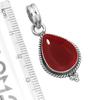 925 Sterling Silver Pendant Women Gemstone Handmade Jewelry Wedding Gift Amber Amethyst Black Onyx Carnelian Garnet Quartz Green Onyx Gold Stone