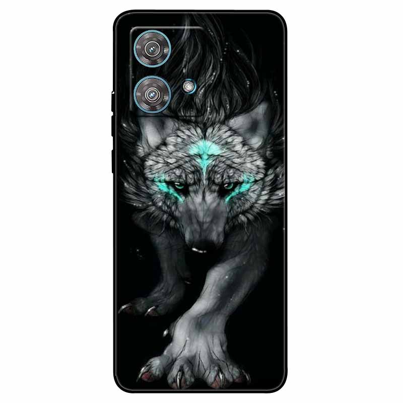 Skirta Moto G84 5G dėklas Silikoninis Minkštas Spausdintas Katės Drugelio Telefono Dangtelis Motorola MOTO G84 TPU Dangtelis MotoG84 G 84 Madingas Maišelis