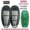 XJMYNB TS007 314.8MHz ID46 Chip 2/3 BTN Smart Remote Car Key For Suzuki Swift SX4 Vitara 2010-2016 P/N:37172-71L01 / 37172-71L00