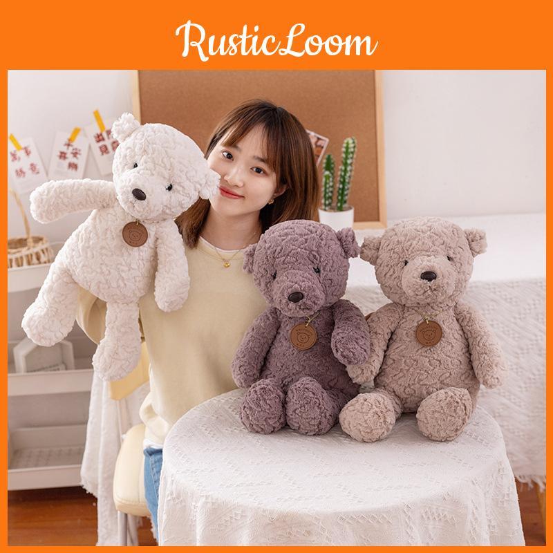 Long Dog Fur Plush Doll Pp Cotton Filled Cuddle Toy For Kids And Birthday Gifts