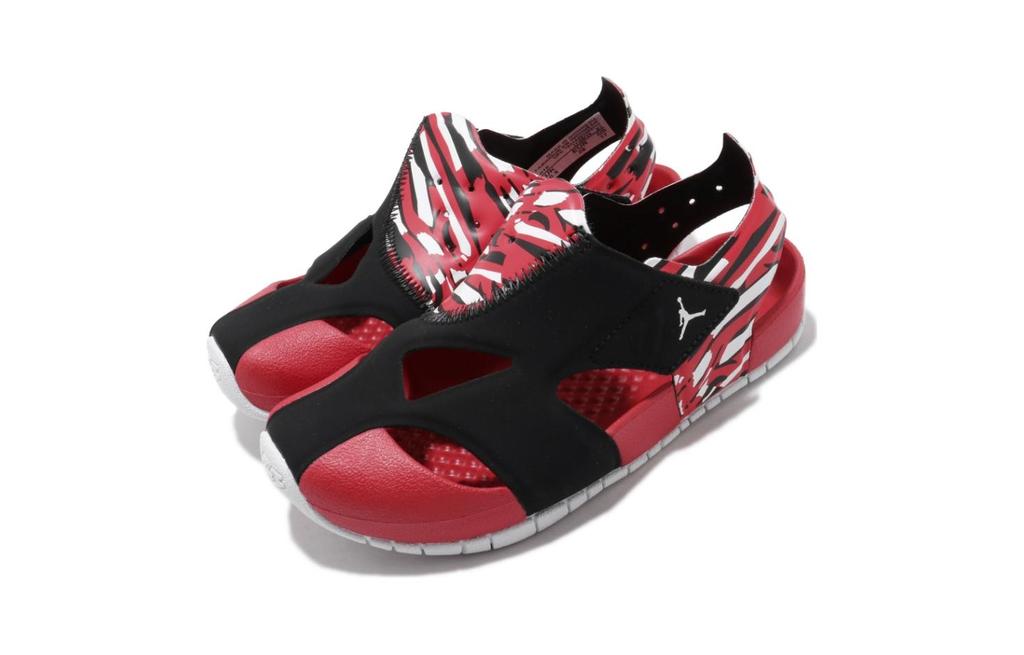 Air Jordan Flare PS 'Negro Rojo Universitario'