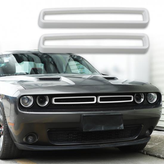 Griglia Anteriore Bianca Cornice Trim per Dodge Challenger 2015- Accessori