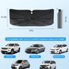 Car Windshield Heat Insulation Sunshade: Full Blackout Summer Sun Protection Umbrella