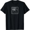 Element 115 Periodiek Systeem Ontwerp T-shirt