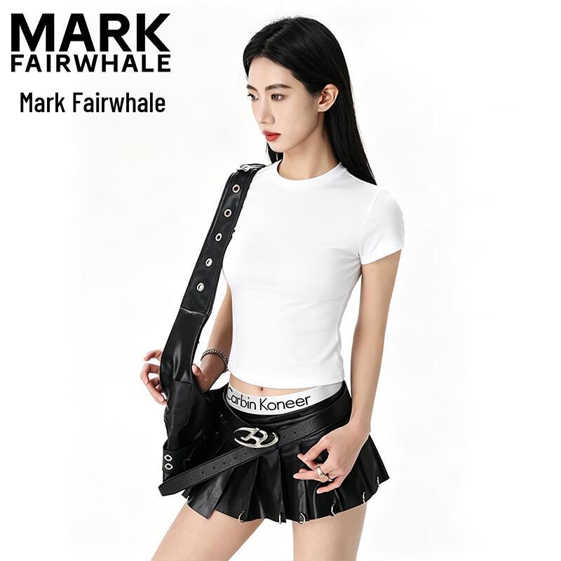 Mark Fairwhale Women's Cropped Slim Fit T-Shirt