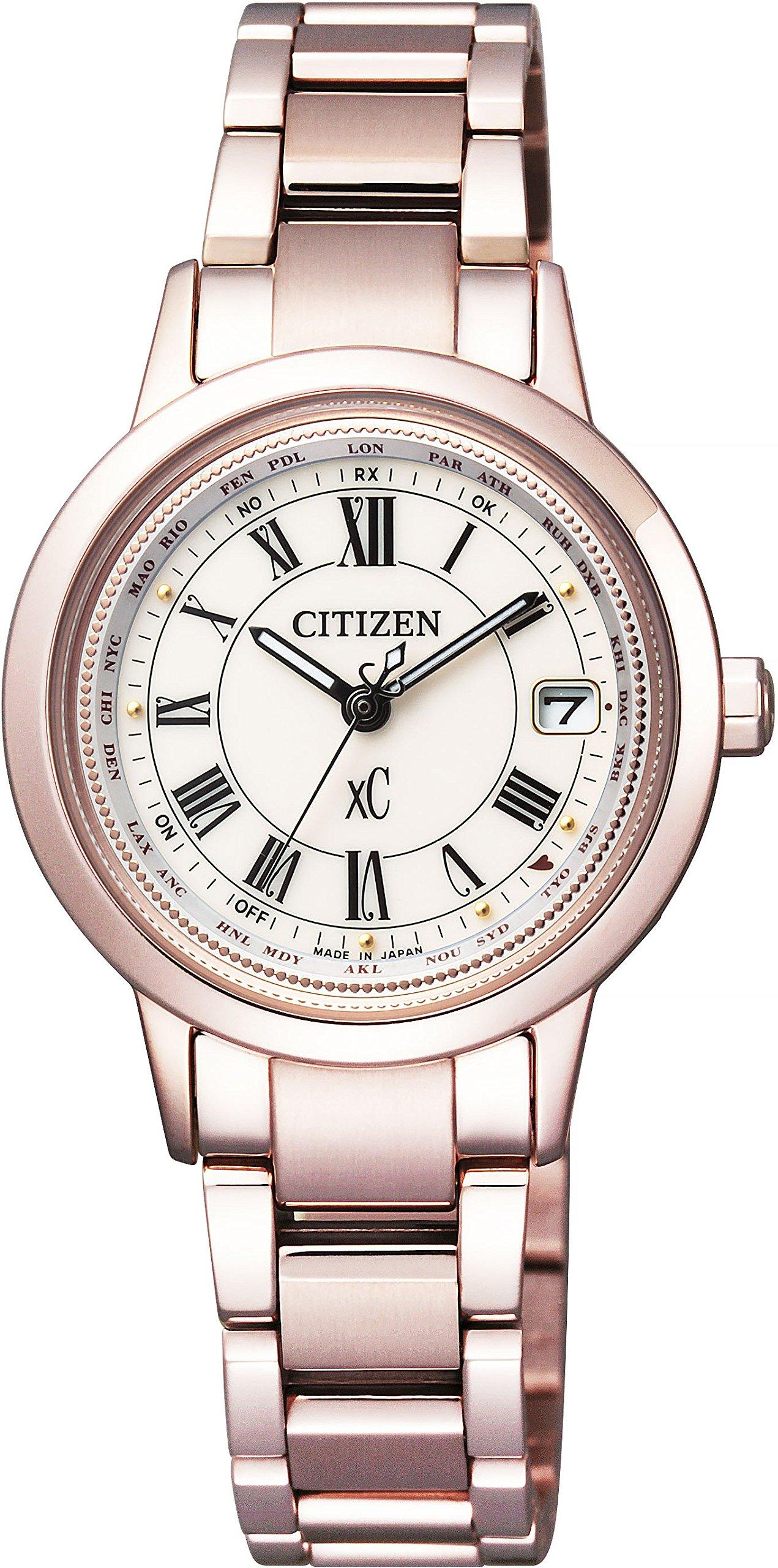 

[Citizen] CITIZEN Watch xC Cross Sea Titania Line Happy Flight Eco Drive Radio Clock Sakura Pink EC1144-51W Жіночі