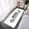 Floor Mat GYM Exercise Time Non-slip Foot Rug for Entryway Hallway Carpet Kitchen Water Adsorbed Rugs Bedside Mats Home Decor