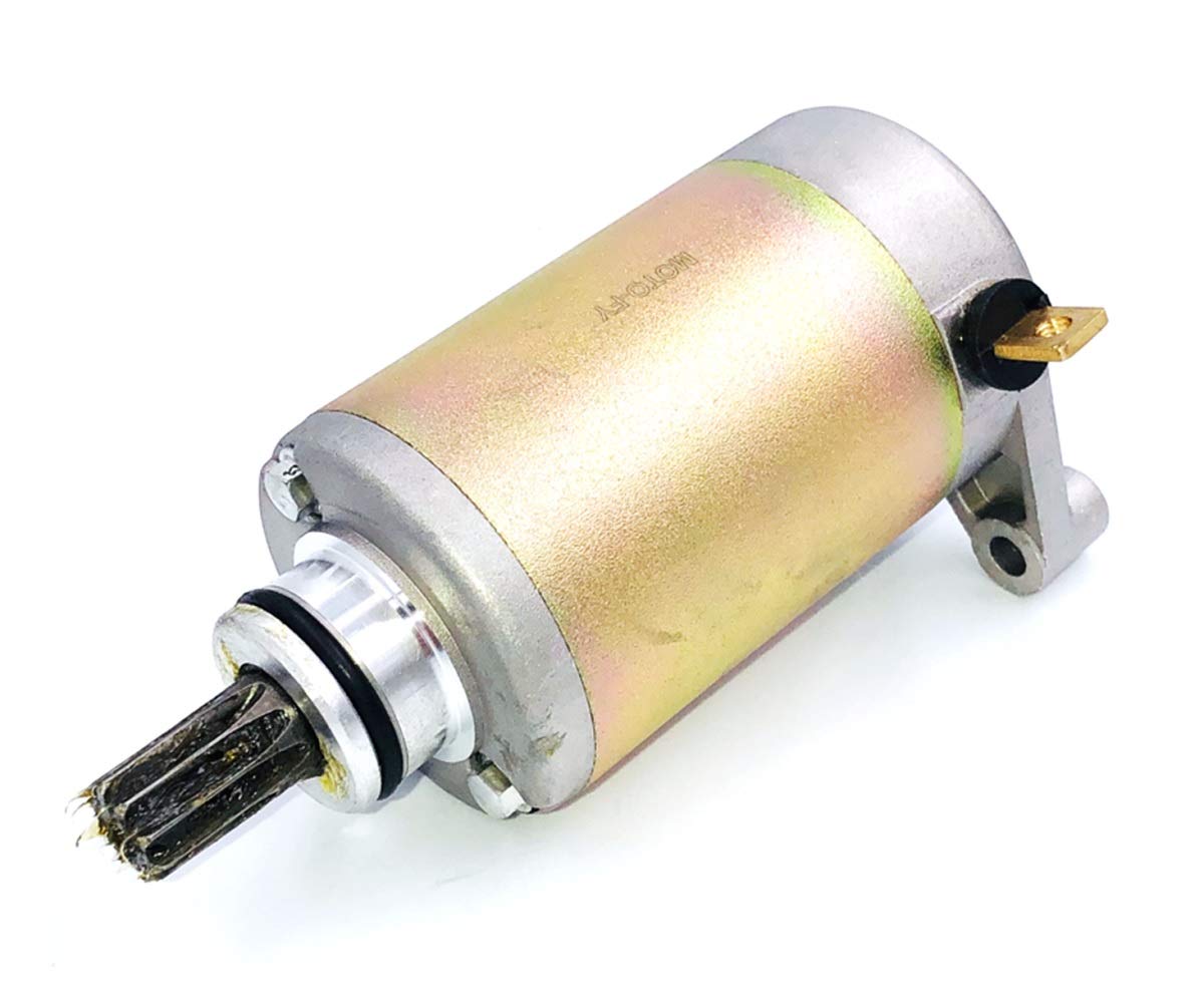 

Suzuki Djebel Starter Motor for VanVan 200 and Djebel 200 Repair and replacement genuine aftermarket SH42A. motor, type, part.