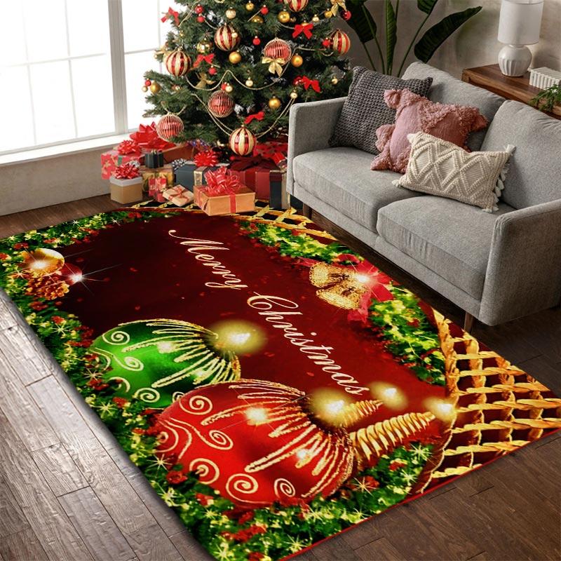 

Christmas Carpet Soft Carpet For Live Room Sofa Carpet Rug For Bedroom Bedside Rugs Waterproof Home Decora 40X120CM (1.3X3.9FT