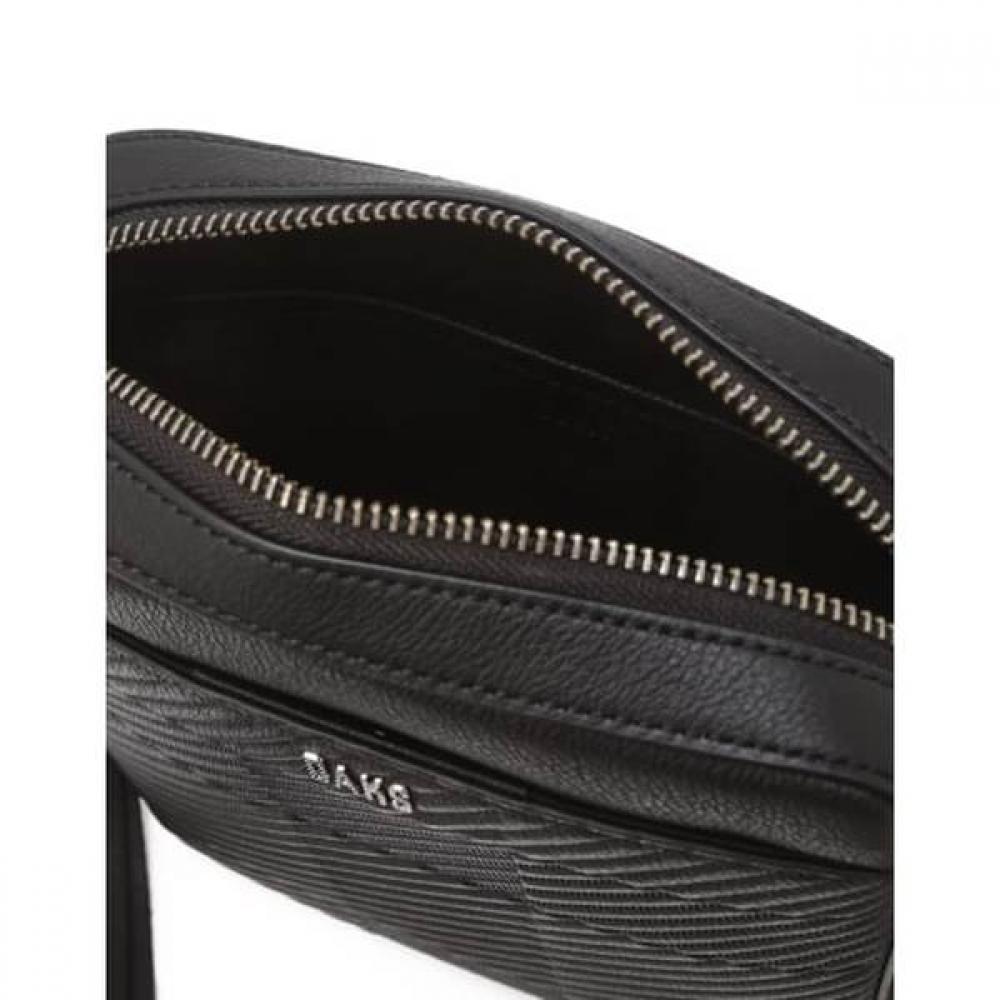 Daks Mini Crossbody Bag Black Cowhide Dbba6f319bk
