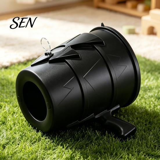 Non Lethal Air Flow Toy Handheld Cannon Toy, Portable Shooter for Kids, Outdoor Family Gathering Entertainment Play Bubble Machine, Funny Prank