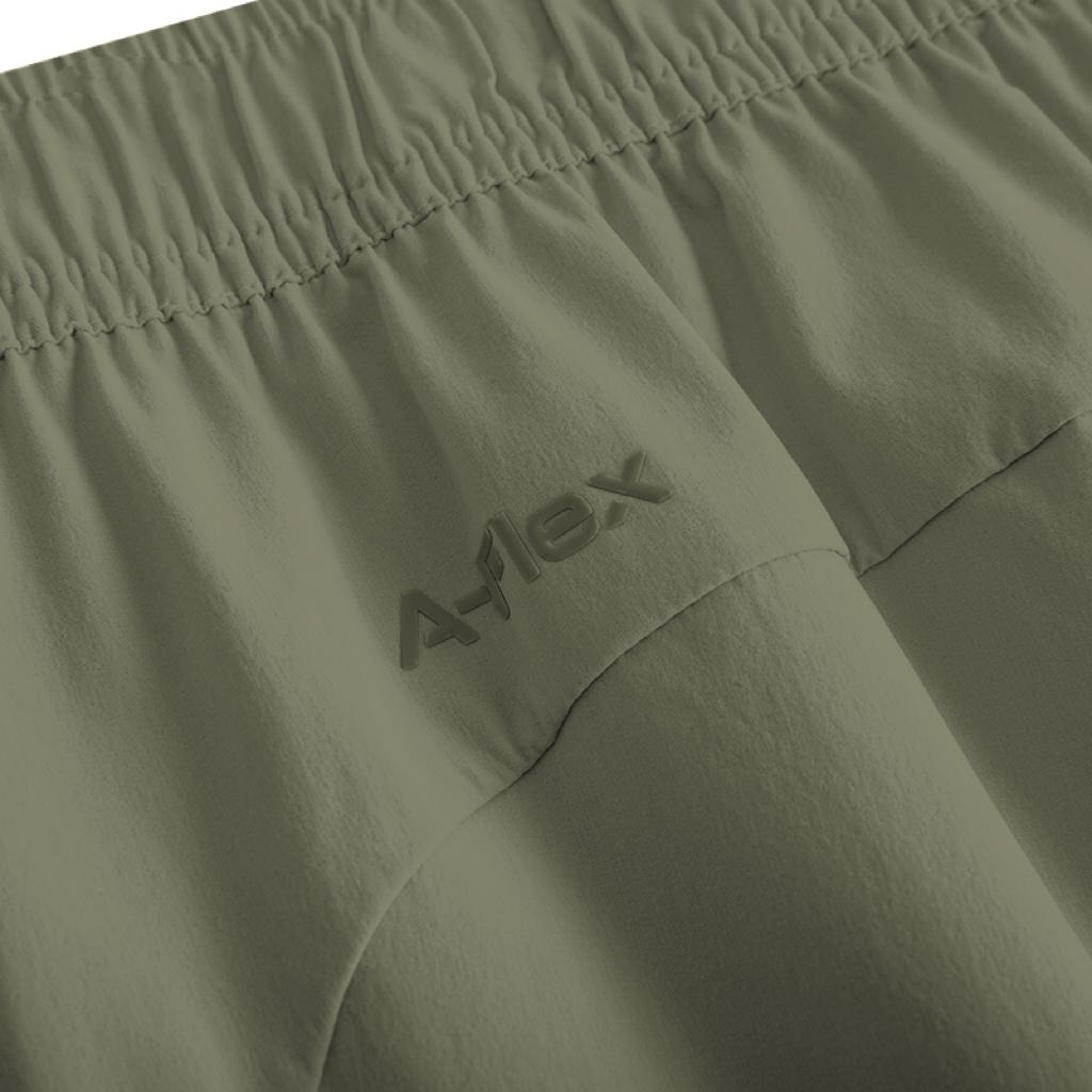 Anta Solid Color Mid-Rise Comfortable Breathable Versatile Straight-Leg Business Commuter Sports Casual Pants Men Bottoms Dark-Green 152537501D-2