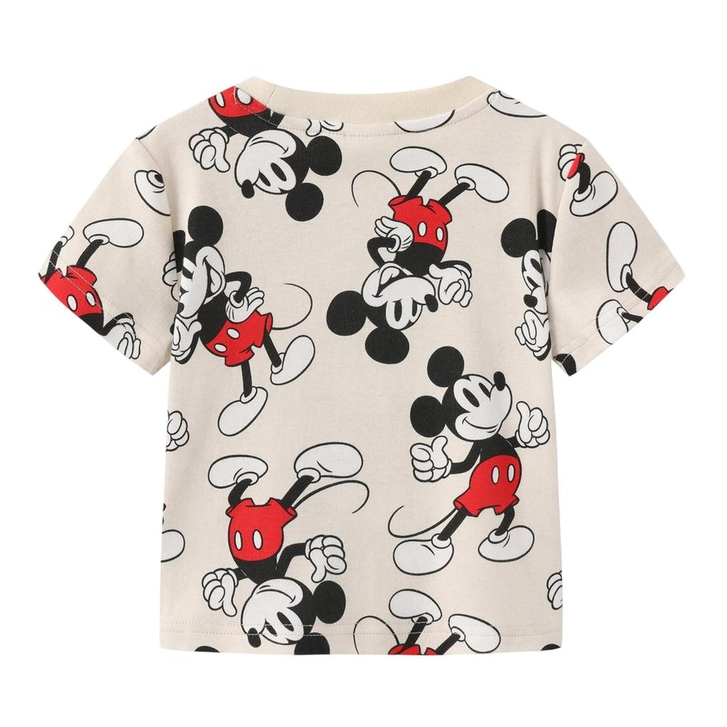 Disney Set Pijama Scurtă cu Imprimeu Complet Baby Mickey Mouse
