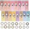 Prime shipping colored lenses Flanmy 1day Sasaki Nozomi UV cut 10 pieces Kinako roll 0.00