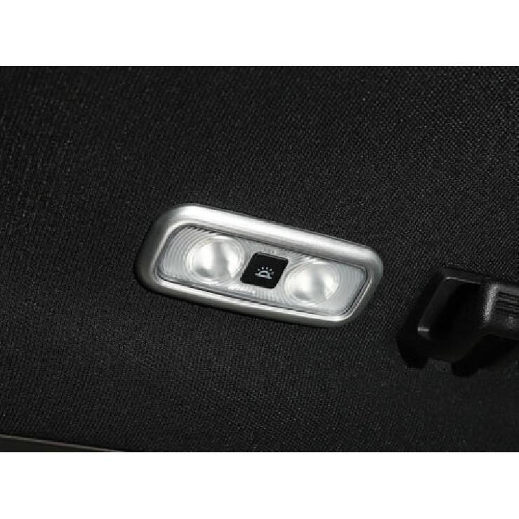 Rear Reading Lamp Switch Cover Trim For Ford F150 F-150 2015- Matte Silver