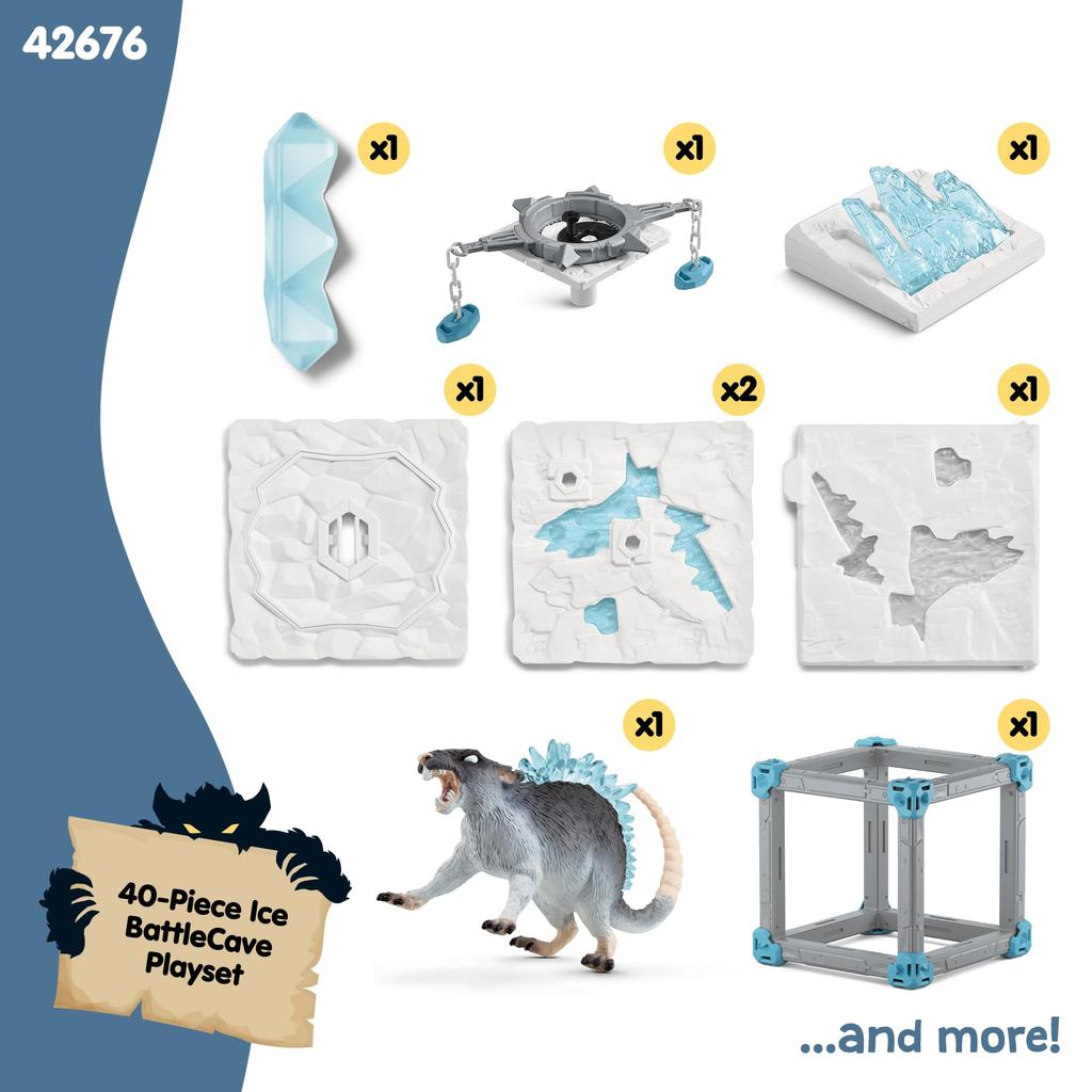 Schleich Eldorado Battle Cube Ice Rat 42676