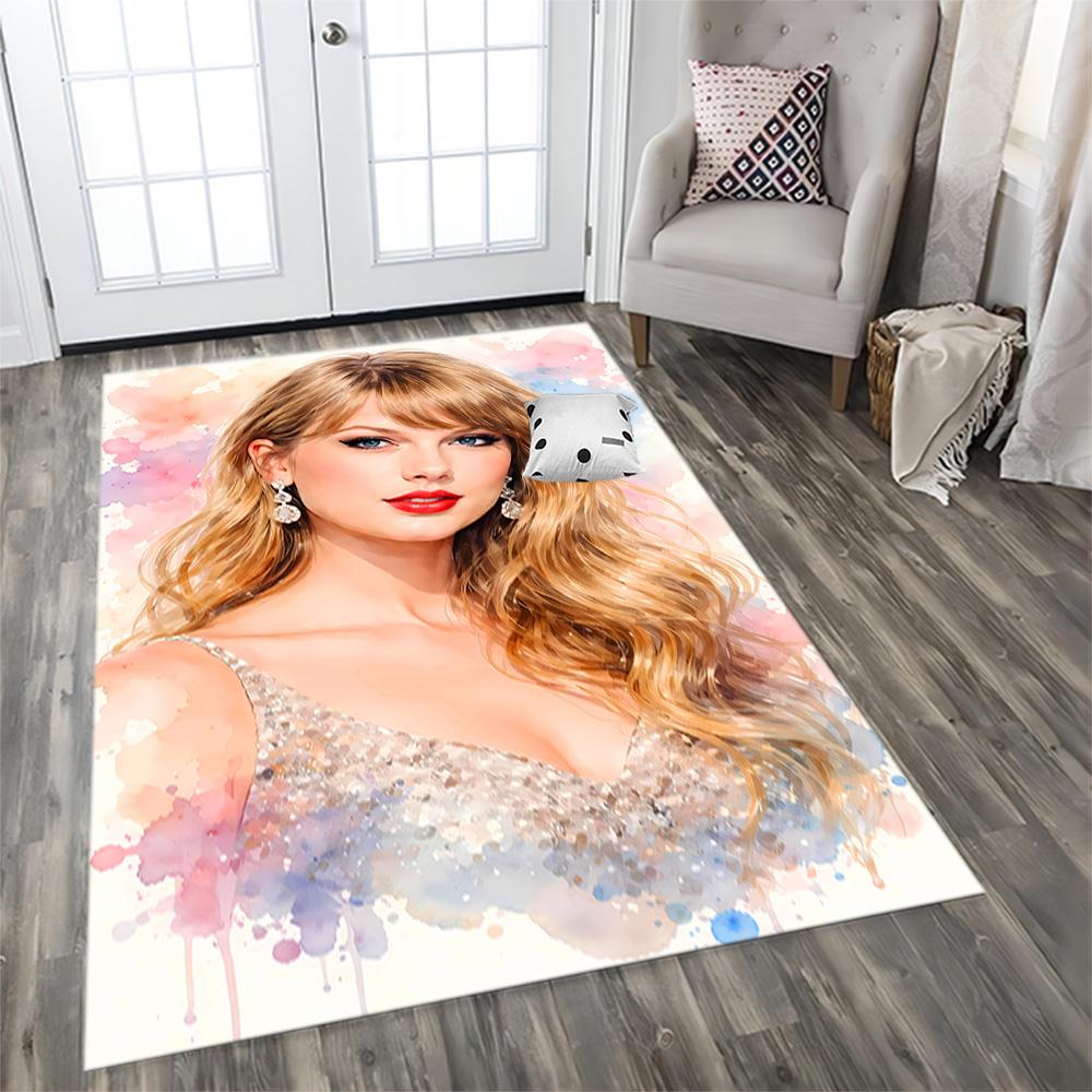 Tappeto Taylor Swift Era per Soggiorno, Camera da Letto, Studio, Corridoio, Perfetto per Decorazione Casa o Regali di Festa