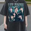Vintage 90s Bootleg K-Pop Group Member Graphic T-Shirt, Korean Music Fan Gift