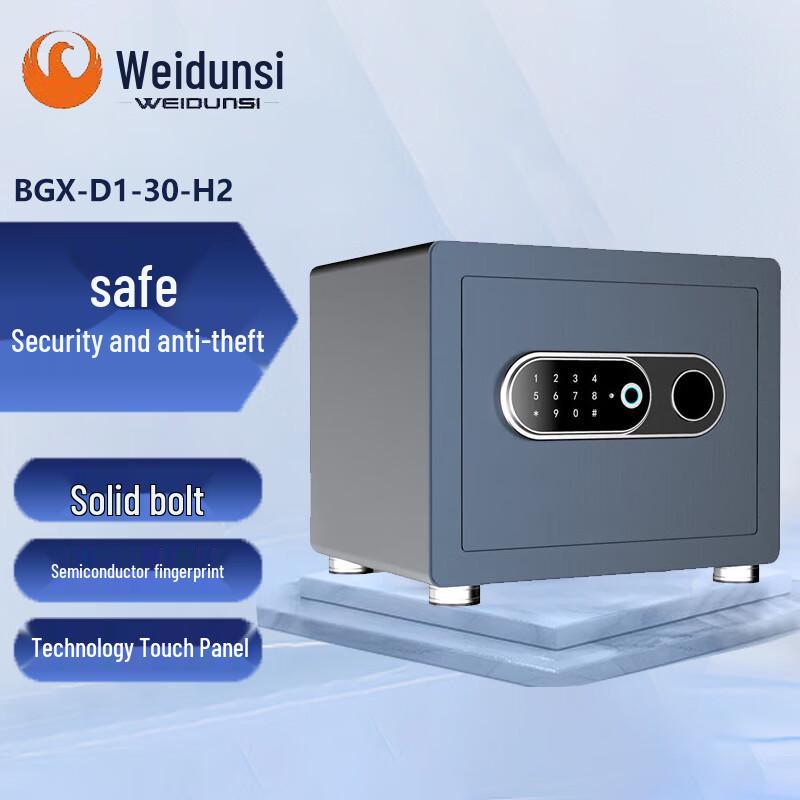 Weiduns Smart Home Office Safe with Fingerprint & Password Lock