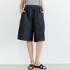 Dedra Distressed Denim Half Pants Ptf3229