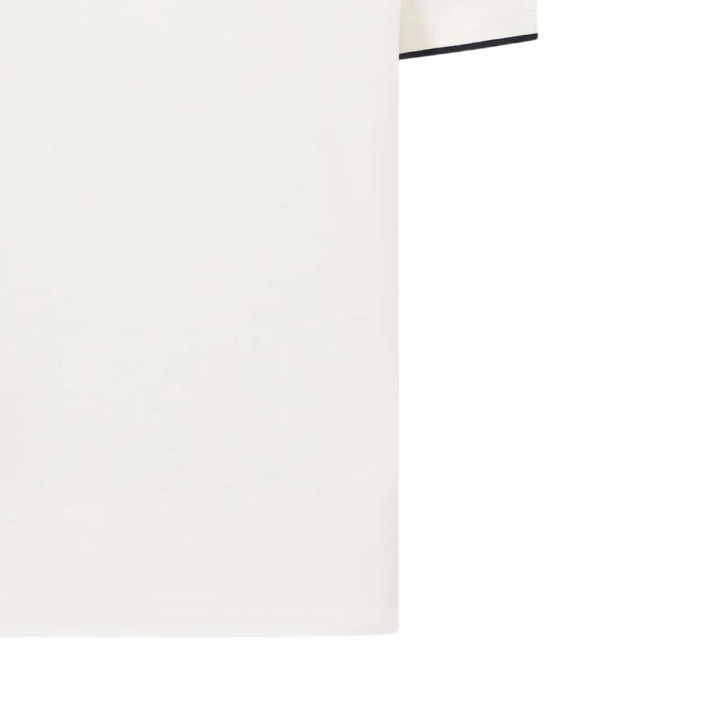 Emporio Armani Embroidered Edge Pullover Short Sleeve Polo Shirt Men tops White 6D1F65-1JTKZ-01C6